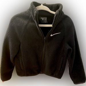 Nike Black Zip up fleece